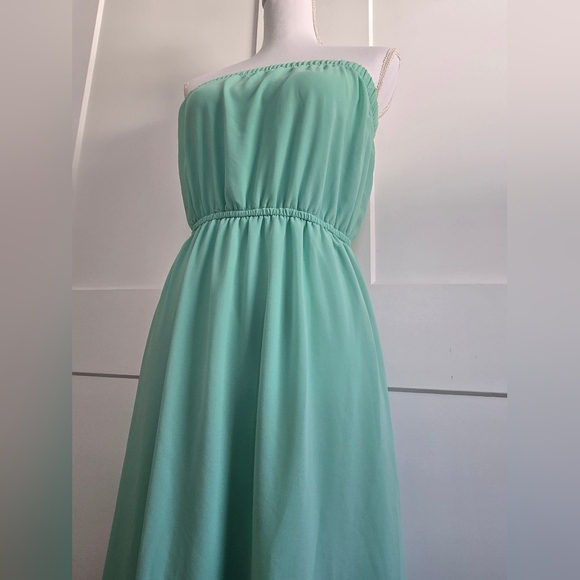 Forever21 Mint Green Maxi Dress - Picture 6 of 7